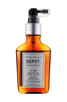 Уценка! Мужской детокс спрей-лосьон для кожи головы Depot 208 Detoxifying Spray Lotion, 100 мл