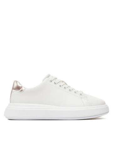Calvin Klein Снікерcи Cupsole Lace Up Leather HW0HW01987 Білий Calvin Klein Снікерcи Cupsole Lace Up Leather HW0HW01987 Білий