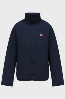 Мужской темно-синий пуховик TJM XS BADGE LT DWN JKT Синий XL Tommy Jeans DM0DM19556