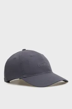 Мужская серая кепка LOGO EMBROIDERY Серый ONESIZE Calvin Klein LV04D5003G