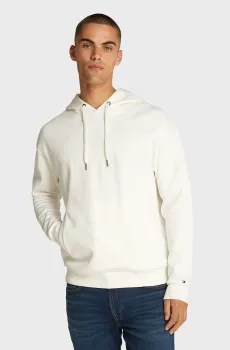 Мужское белое худи EMBOSSED HILFIGER Белый XL Tommy Hilfiger MW0MW37459