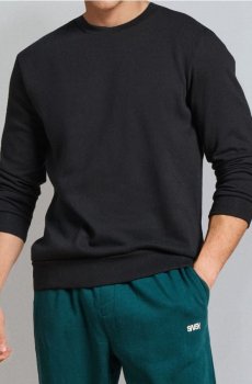 Світшот basic - чорний