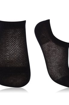 Носки женские AmiGA чешки-кольцо, черные, размер 25