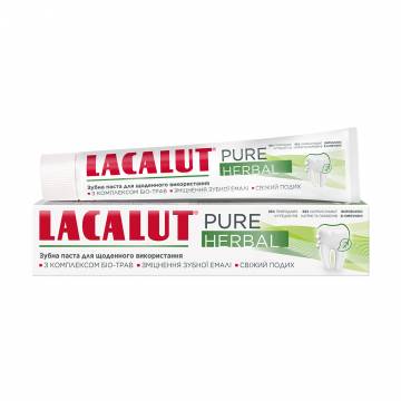 Зубная паста Lacalut Pure Herbal, 75 мл Зубная паста Lacalut Pure Herbal, 75 мл