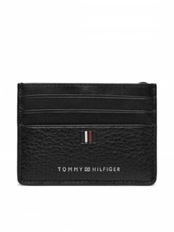 Tommy Hilfiger Чохол для кредиток Th Central Cc Holder AM0AM11858 Чорний Tommy Hilfiger Чохол для кредиток Th Central Cc Holder AM0AM11858 Чорний