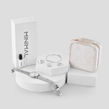 Ювелирный комплект украшения Minimal С-29 Ювелирный комплект украшения Minimal С-29
