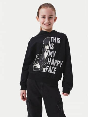 NAME IT Світшот WEDNESDAY 13231904 Чорний Regular Fit NAME IT Світшот WEDNESDAY 13231904 Чорний Regular Fit