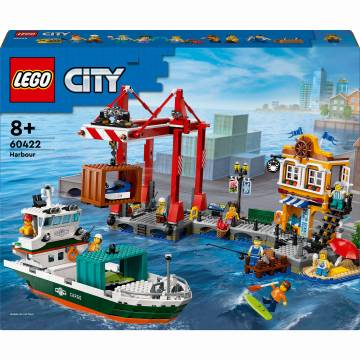 Конструктор LEGO City Морська гавань із вантажним судном (60422) Конструктор LEGO City Морська гавань із вантажним судном (60422)