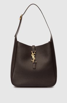 Коричневая кожаная сумка LE 5À7