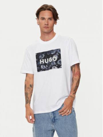 Hugo Футболка 50523999 Білий Regular Fit Hugo Футболка 50523999 Білий Regular Fit