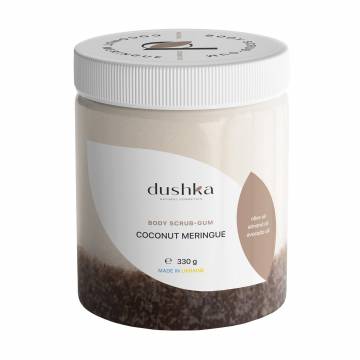 Скраб-жвачка для тела Dushka Coconut Meringue Body Scrub-Gum, 330 г Скраб-жвачка для тела Dushka Coconut Meringue Body Scrub-Gum, 330 г