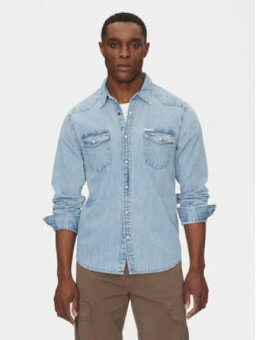Guess Jeans Сорочка M5RH55 D5M82 Голубий Regular Fit Guess Jeans Сорочка M5RH55 D5M82 Голубий Regular Fit