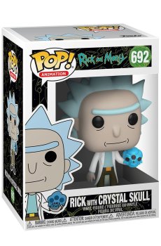 Игровая фигурка Funko Pop! серии Funko Рик и Морти: Рик с кристальным черепом, от 3 лет (45438)
