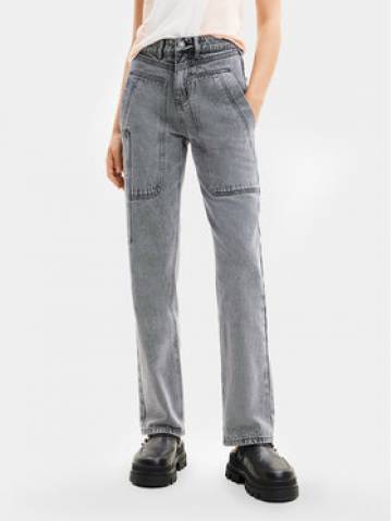 Desigual Джинси Mackenzie 24SWDD56 Сірий Straight Fit Desigual Джинси Mackenzie 24SWDD56 Сірий Straight Fit