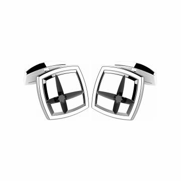 Серебряные запонки Zancan EXG048 Серебряные запонки Zancan EXG048