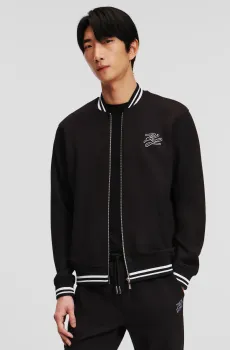 Мужская черная спортивная кофта Черный XL Karl Lagerfeld 543904.705410;990