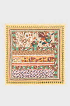 Женский желтый платок с узором Желтый ONESIZE Bimba Y Lola 261BACH07.10100