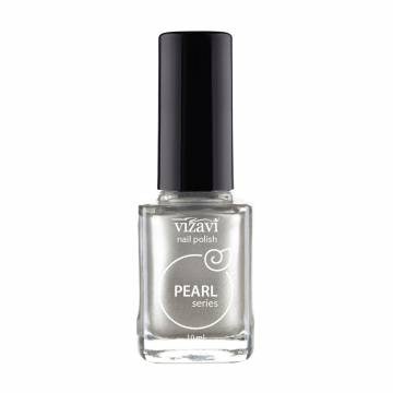 Лак для ногтей Vizavi Professional Pearl Series Nail Polish 02 Серебро, 10 мл Лак для ногтей Vizavi Professional Pearl Series Nail Polish 02 Серебро, 10 мл