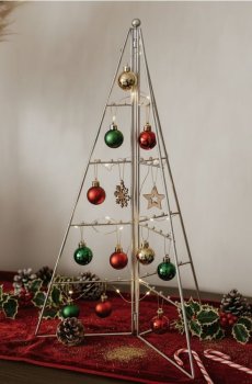 Різдвяна прикраса - срібний