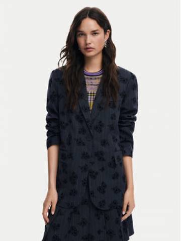 Desigual Піджак Zagrez 24WWEW46 Сірий Relaxed Fit Desigual Піджак Zagrez 24WWEW46 Сірий Relaxed Fit