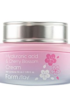Увлажняющий крем для лица FarmStay Hyaluronic Acid & Cherry Blossom Cream, 55 мл