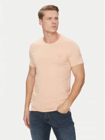 Guess Футболка M2YI24 J1314 Рожевий Slim Fit Guess Футболка M2YI24 J1314 Рожевий Slim Fit