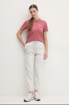 Хлопковая футболка Jack Wolfskin