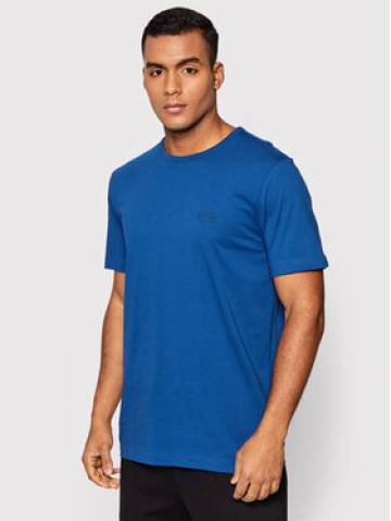 Boss Футболка Curved 50412363 Cиній Regular Fit Boss Футболка Curved 50412363 Cиній Regular Fit