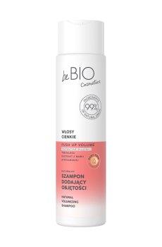 Шампунь beBIO Baby Hair Complex Push Up Volume Natural Volumizing Shampoo для объема волос, 300 мл