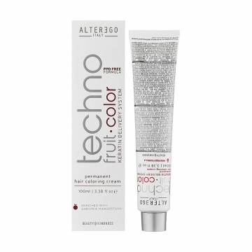 Перманентная крем-краска для волос Alter Ego Techno Fruit Color 8/3 Золотистый светлый блондин, 100 мл Перманентная крем-краска для волос Alter Ego Techno Fruit Color 8/3 Золотистый светлый блондин, 100 мл
