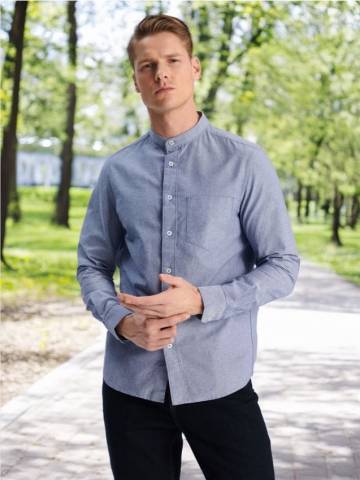 Сорочка regular - темно-синій Сорочка regular - темно-синій