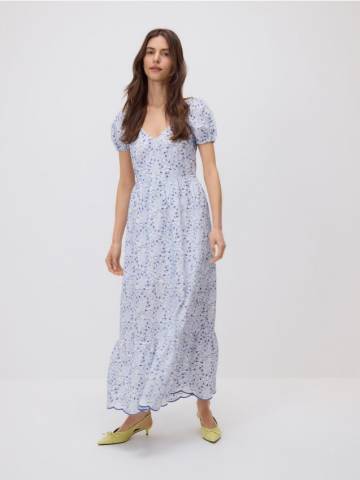 Reserved - Сукня-максі з візерунком - різнобарвний - 5158V-MLC Reserved - Сукня-максі з візерунком - різнобарвний - 5158V-MLC