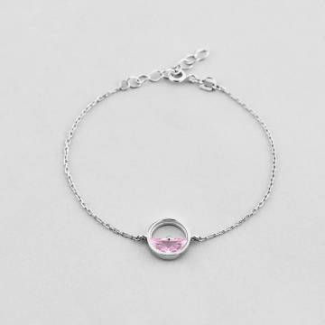 Серебряный браслет Minimal 41121p-pink Серебряный браслет Minimal 41121p-pink