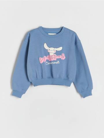 Reserved - GIRLS` JOGGING TOP - блідо-блакитний - 450DB-05X Reserved - GIRLS` JOGGING TOP - блідо-блакитний - 450DB-05X