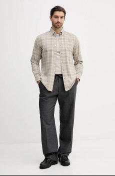 Хлопковая рубашка BOSS Orange Rickert_M