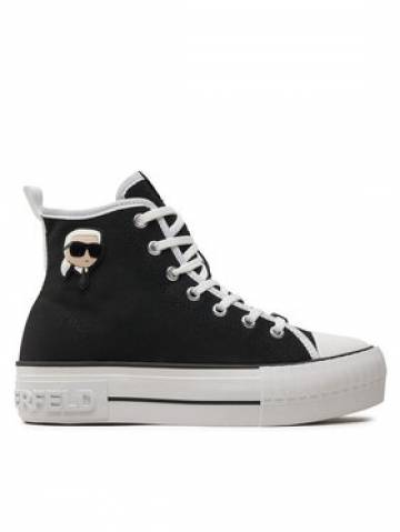 KARL LAGERFELD Кеди KL60444 Чорний KARL LAGERFELD Кеди KL60444 Чорний