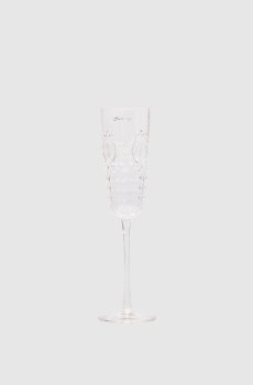 Прозрачный акриловый бокал для игристого вина