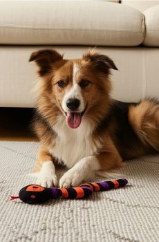 Іграшка для собак - чорний