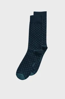 Мужские темно-синие носки с узором Синий 39-42 SPRINGFIELD 652108