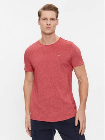 Tommy Jeans Футболка Jaspe DM0DM09586 Червоний Slim Fit Tommy Jeans Футболка Jaspe DM0DM09586 Червоний Slim Fit