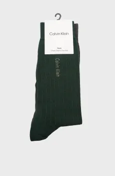 Мужские носки (2 пары) PINSTRIPE Разноцветный ONESIZE Calvin Klein 701235970