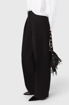 Женские черные брюки Черный 36 MAJE MFPPA00776_Black