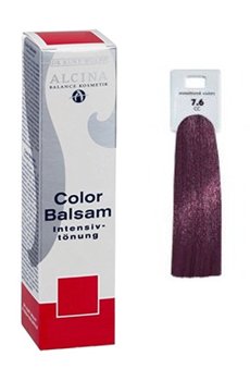 Уценка! Тонирующая бальзам-краска для волос Alcina Balance Color Balsam 7.6 Medium Blond Violet, 60 мл
