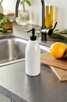 Дозатор для мила 800 ml - кремовий
