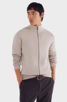 Мужской бежевый кардиган Milano Бежевый S SPRINGFIELD 232604