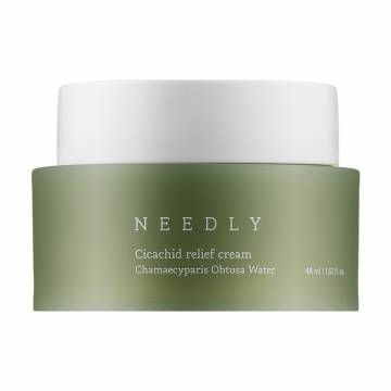 Успокаивающий крем для лица Needly Cicachid Relief Cream с центеллой, 48 мл Успокаивающий крем для лица Needly Cicachid Relief Cream с центеллой, 48 мл