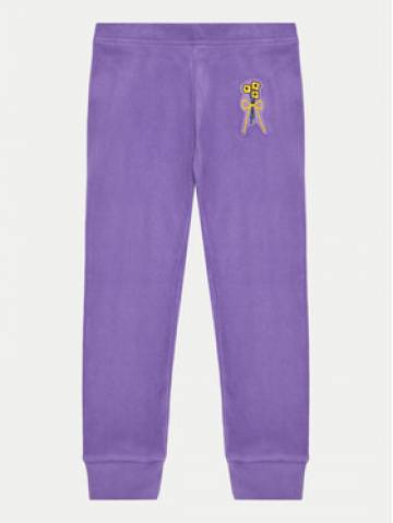 Mini Rodini Спортивні штани Winter Flowers 2471014545 Фіолетовий Regular Fit Mini Rodini Спортивні штани Winter Flowers 2471014545 Фіолетовий Regular Fit