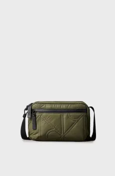 Мужская оливковая сумка PUFFER CAMERA Оливковый ONESIZE Calvin Klein LV04D3192G