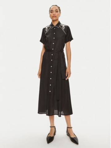 Pinko Сукня-сорочка Encanto 103745 A1XM Чорний Regular Fit Pinko Сукня-сорочка Encanto 103745 A1XM Чорний Regular Fit