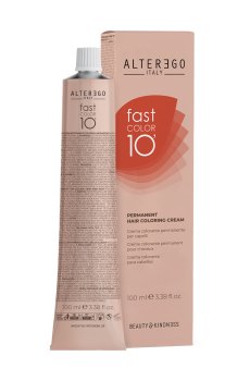 Перманентная крем-краска для волос Alter Ego Fast Color 10 Permanent Hair Coloring Cream 7/13, 100 мл